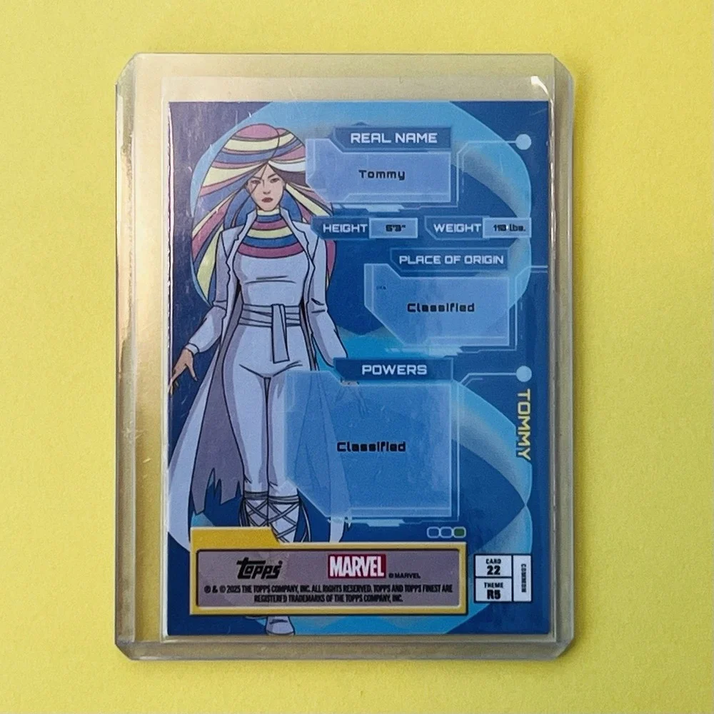 2025 Topps Finest‎ Marvel Tommy RISE Insert Card #22